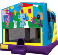 Blues Clues C4 Dry Combo with Slide & Basketball Hoop Blues Clues C4 Dry Combo with Slide & Basketball Hoop