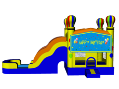 Boys Birthday Balloon Combo with GIANT WAVE SLIDE Boys Birthday Balloon Combo with GIANT WAVE SLIDE