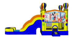 Mickey Mouse Balloon Combo with Giant Wave Slide Mickey Mouse Balloon Combo with Giant Wave Slide