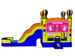Princess Balloon Combo with GIANT WAVE SLIDE Princess Balloon Combo with GIANT WAVE SLIDE
