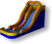 Giant 18ft Water Slide Giant 18ft Water Slide